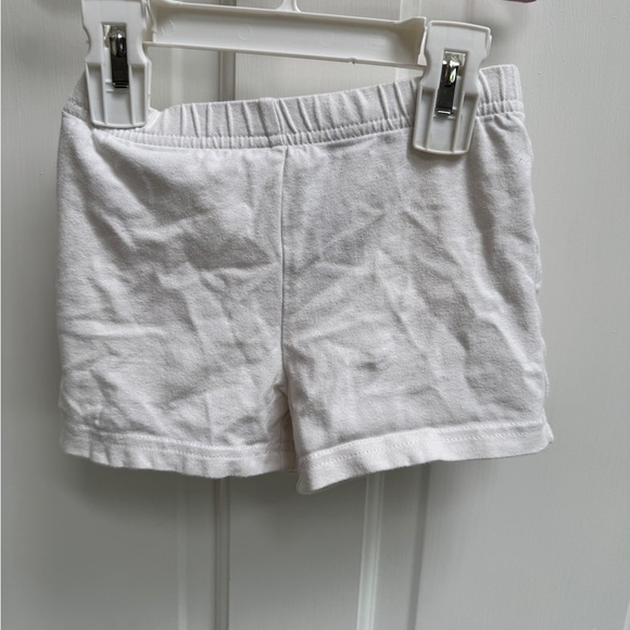 Simple Joys by Carter's 4T Girls White Soft Bike Gymnastics Shorts - Picture 1 of 4